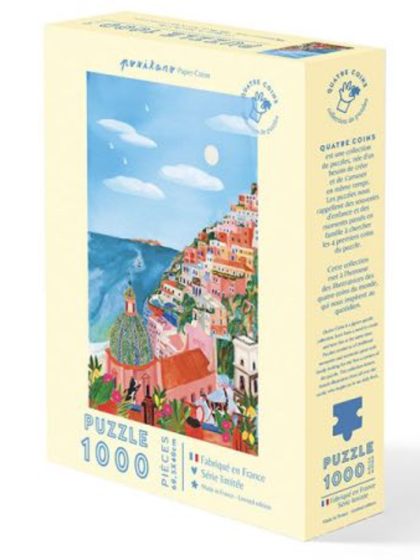 Puzzle Positano par la petite épicerie1000 pièce paysage côtier italien