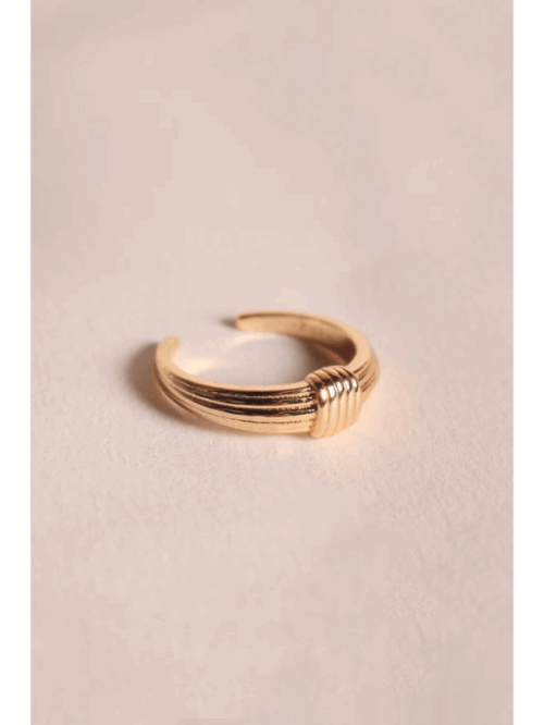 bague inspiré nœud foulard