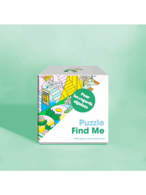 Puzzle1000 pièces find me par piece and love