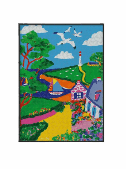 Puzzle 1000 pièces “Amour Breton”