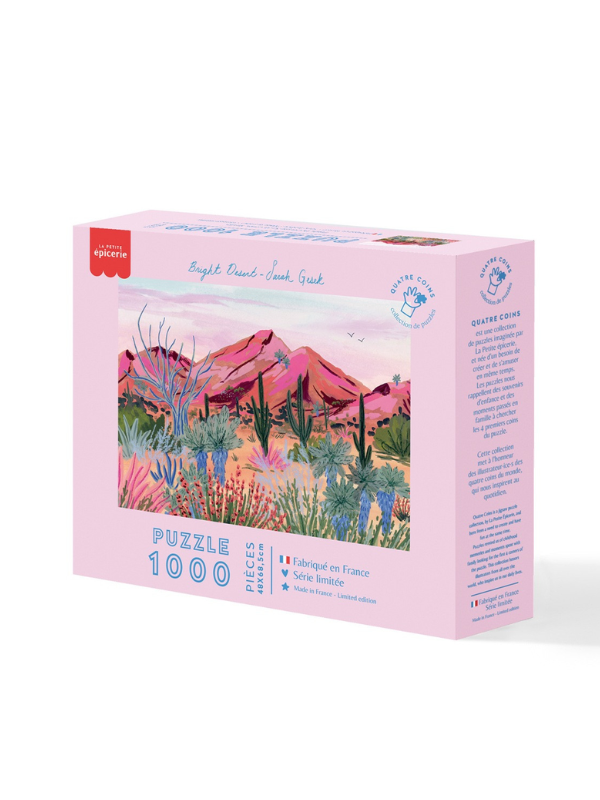 puzzle 1000 pièce illustration désert