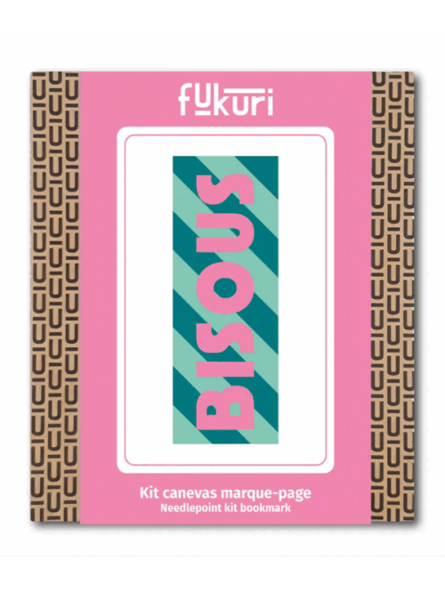 kit canevas débutant Bisous