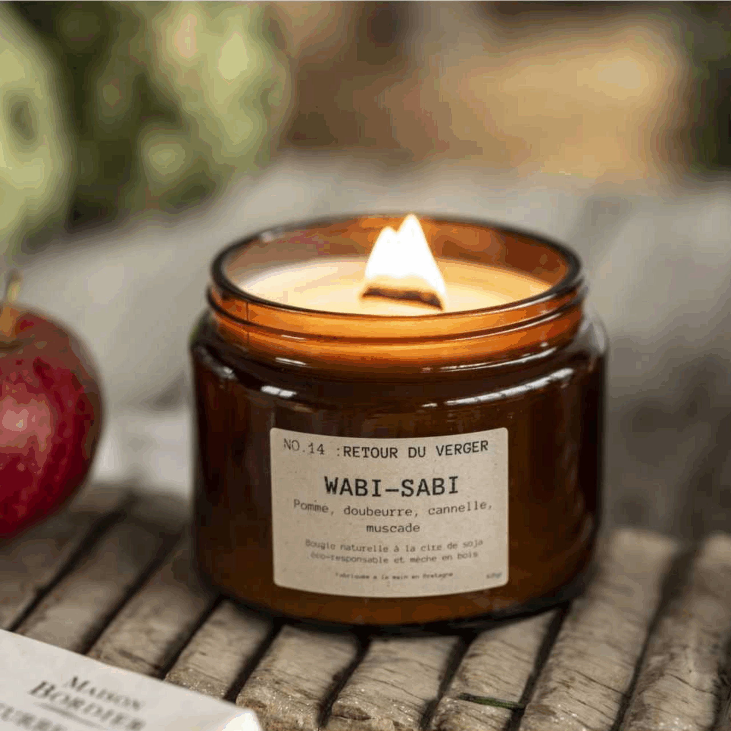 bougie naturelle fabriqué en France