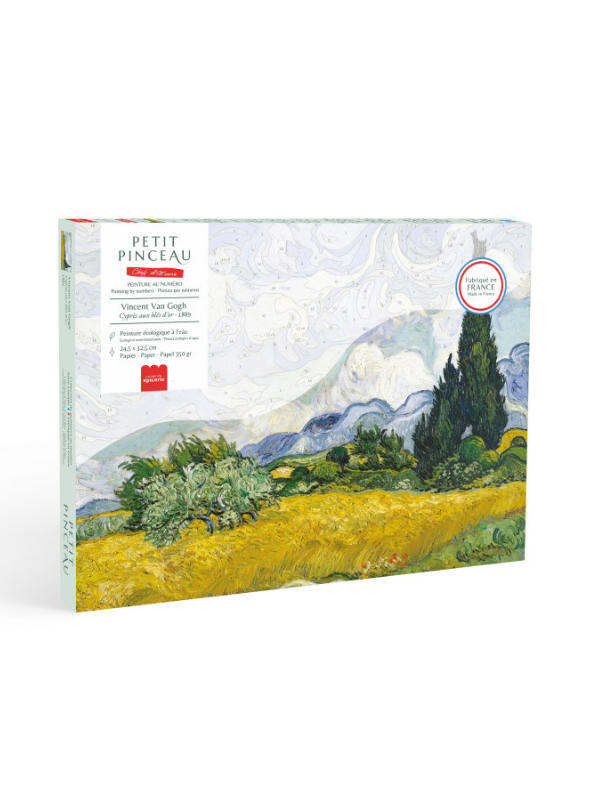 coffret peintures au numéro