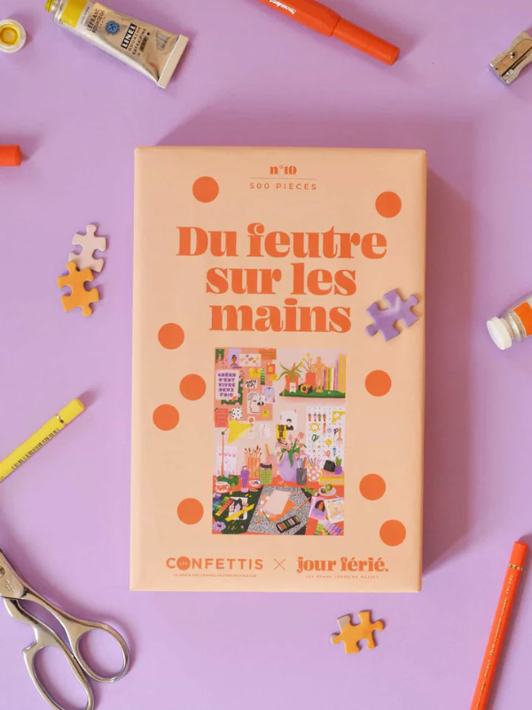 puzzle 500 pièces pour les amateurs de dessins