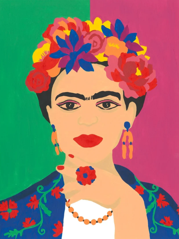 coffret peinture aux numéros lovely frida peinture aux numréo frida khalo
