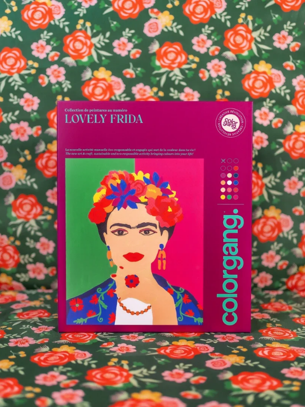 découvrez une réinterprétation colorée de Frida Kahlo