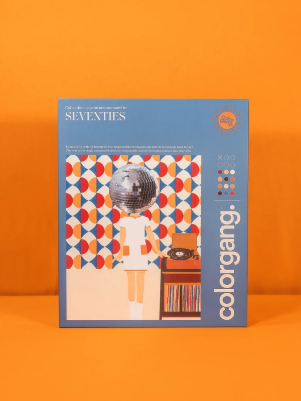 ambiance disco des années 70 avec ce kit créatif